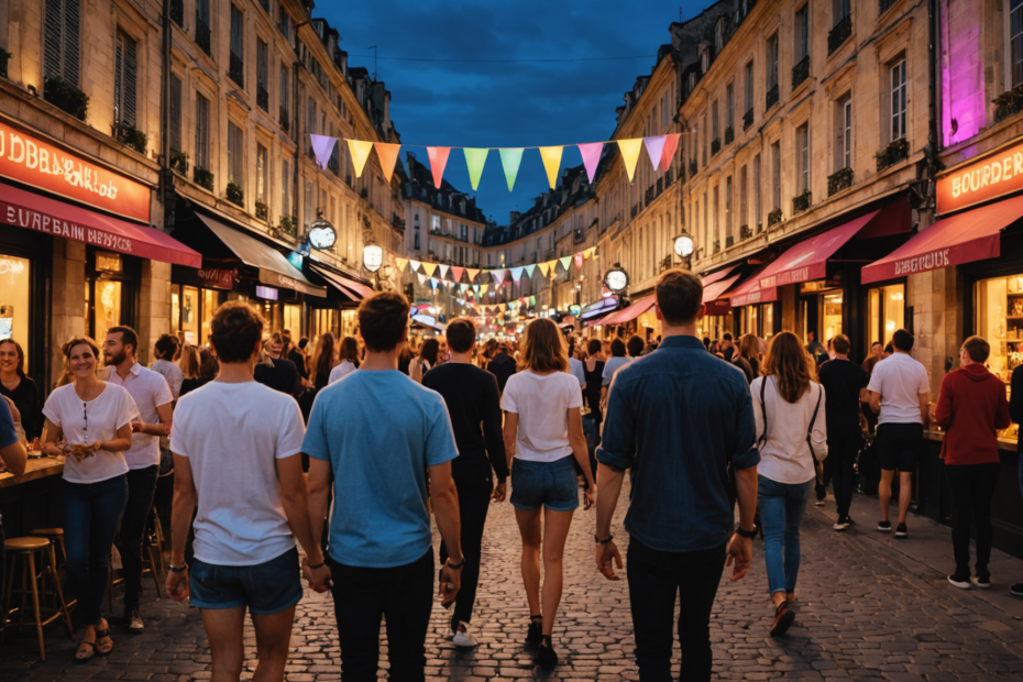 découvrez les meilleurs bars, événements et applications pour rencontrer la communauté lgbt à bordeaux. profitez d'une vie sociale dynamique et inclusive au cœur de la ville.