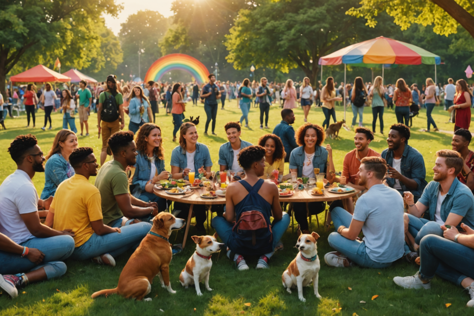 rencontrez des membres de la communauté lgbt passionnés par les animaux. trouvez l'amour et partagez votre amour des animaux dans un espace inclusif et bienveillant.
