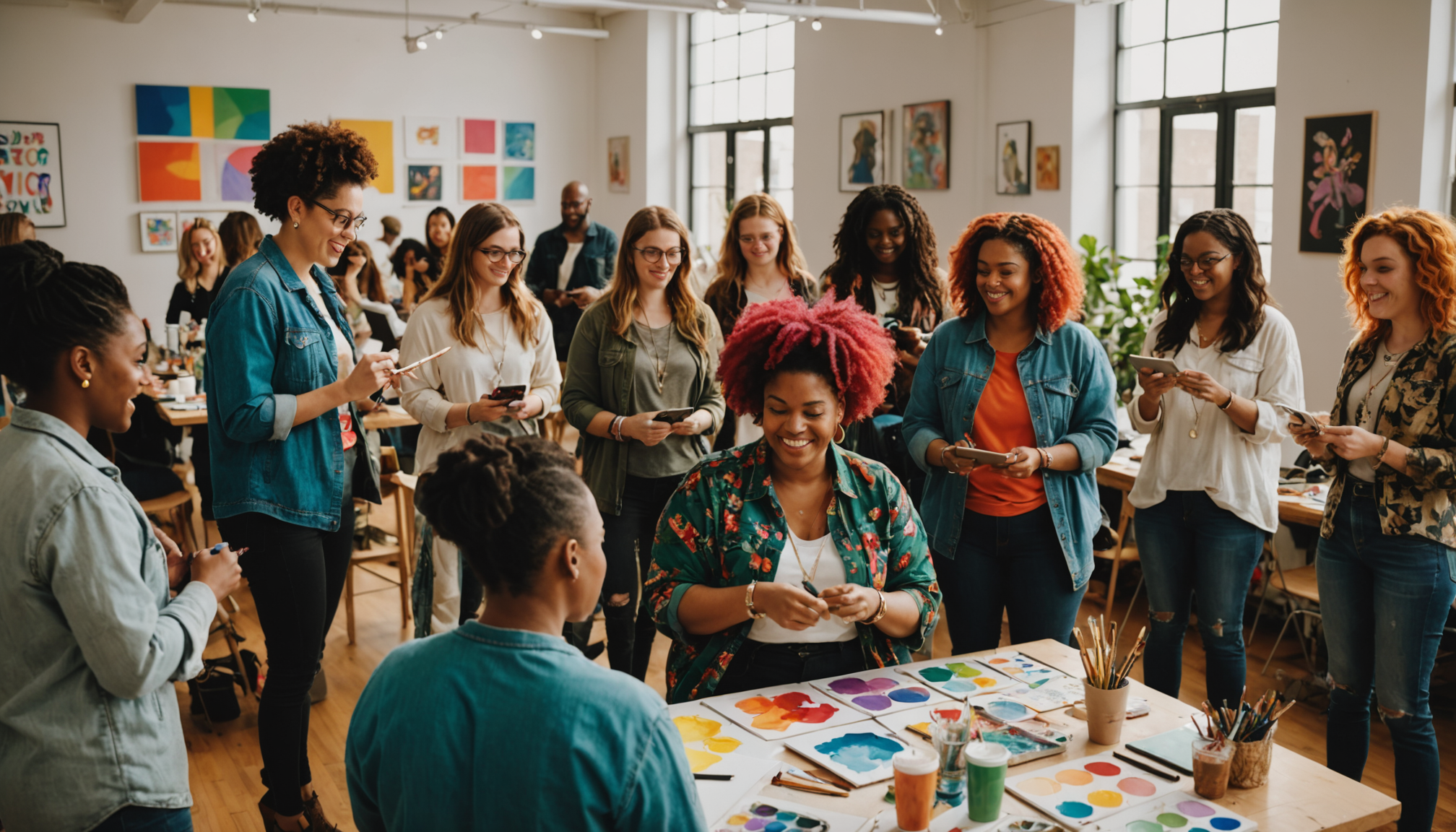 participez à une rencontre queer créative où diversité, expression artistique et partage d'idées se rencontrent pour inspirer et célébrer la communauté lgbtq+.